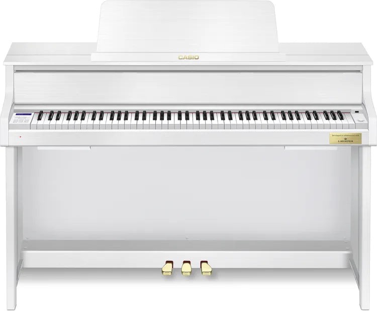 Casio GP-310WE Celviano Grand Hybrid Piano with Bench - White FInish