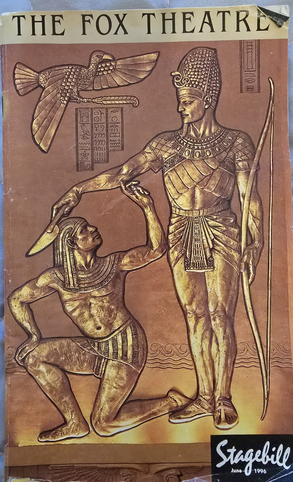 Fox Theatre Stagebill 1996 My Fair Lady featuring Howard Keel Great Show!!