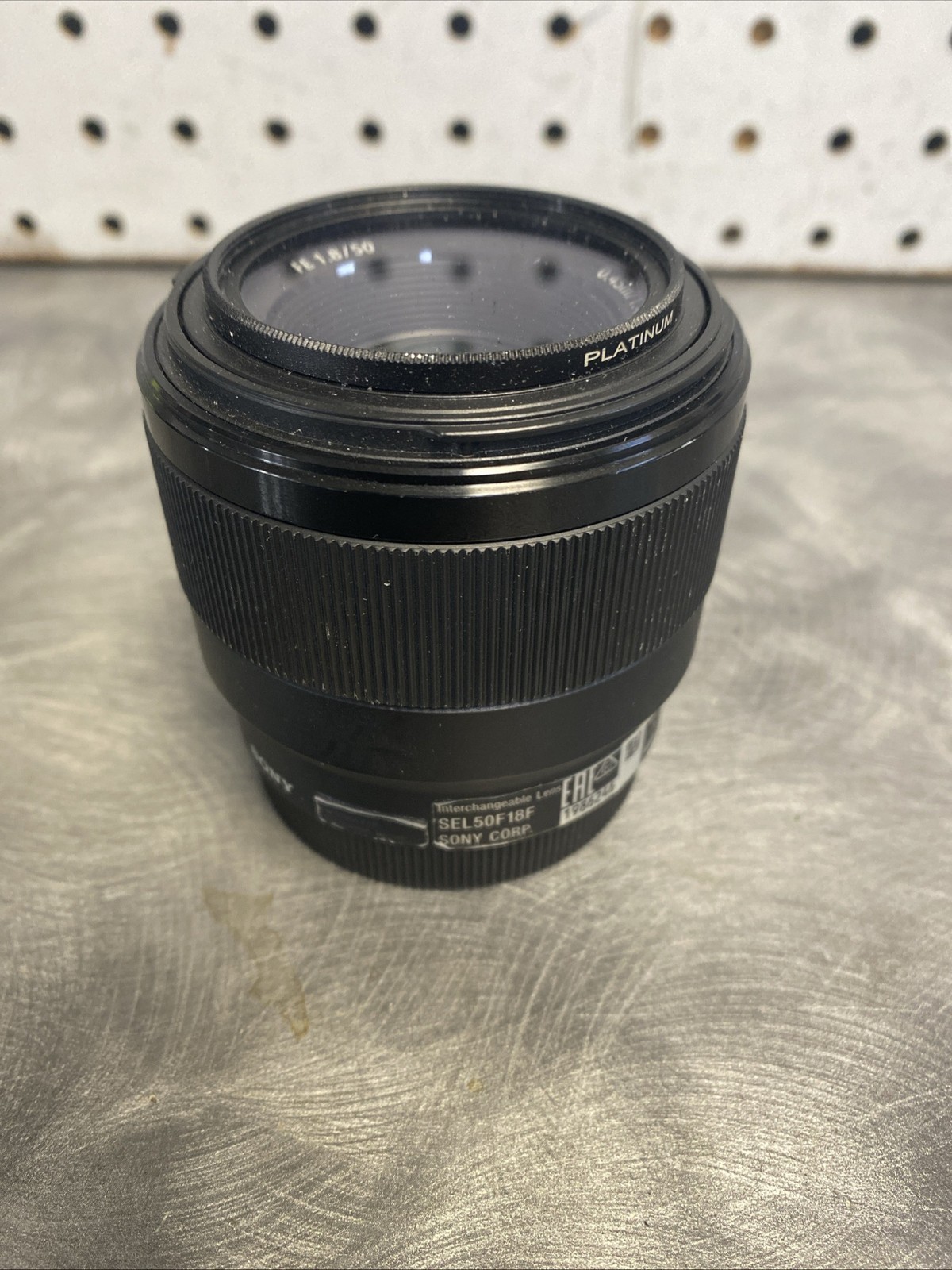 Sony E-Mount Lens FE 1.8/50 0.45m/1.48ft (SEL50F18F)