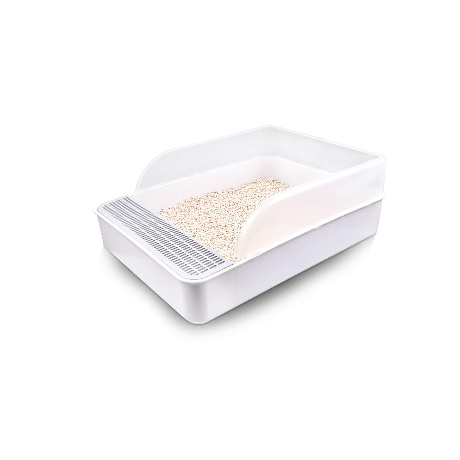 Pet Small Rabbit Litter , Bunny Rectangle Potty Trainer, Corner Litter Pet Pa...