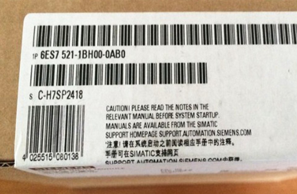 Siemens S7-1500 Digital Input Module, Model 6ES7521-1BH00-0AB0