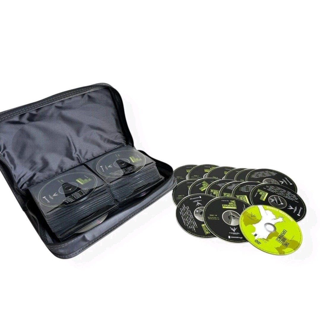 Inspired By… The Bible Experience Complete 80 CD Disc Audio Bible Set Zondervan