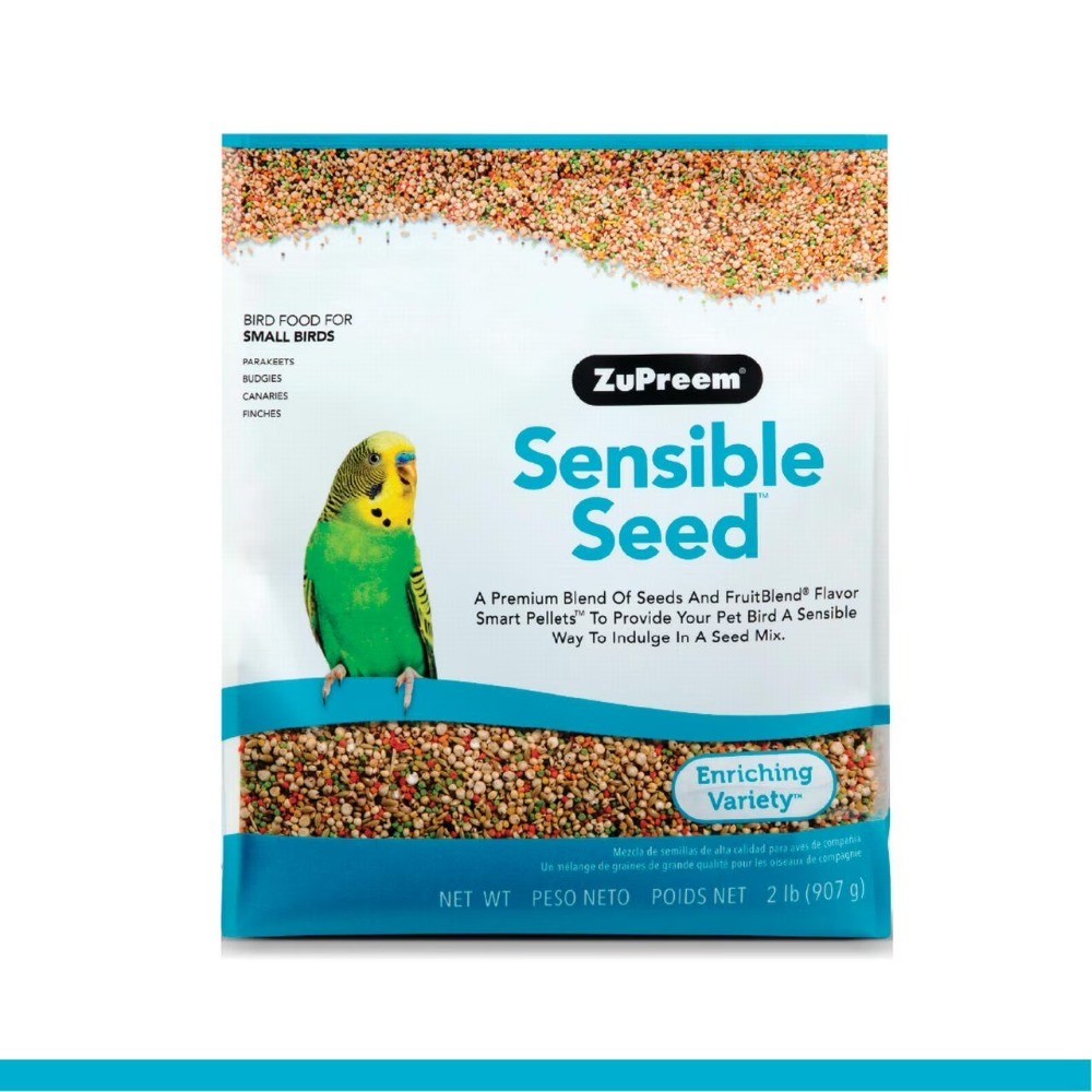 Sensible Seed Small Bird Food 2 lb Mix with Seeds and Pellets