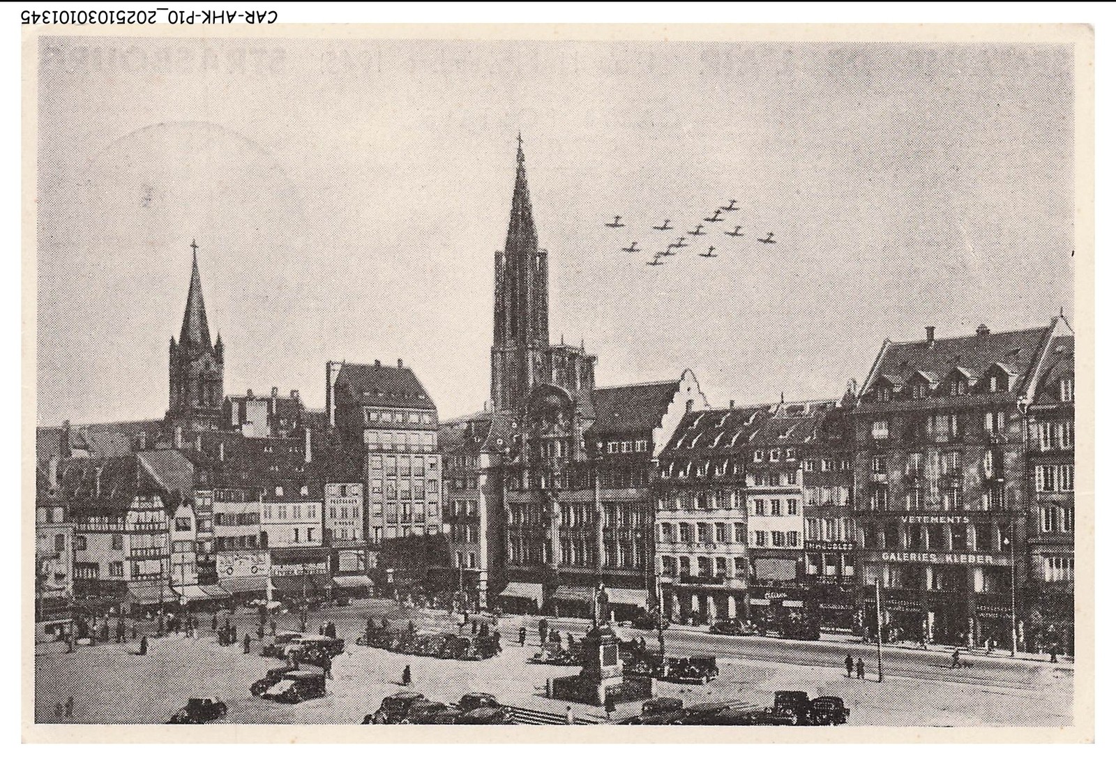 CAR-AHKP10-0552-AVIATION - Stamp Obliteration - Semaine L'Air - Strasbourg