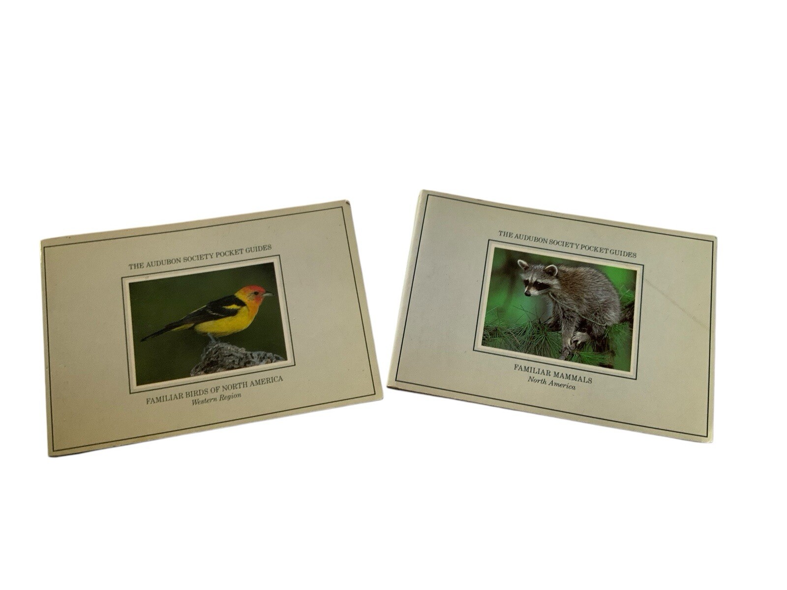 National Audubon Society Field Guides Familiar Birds & Familiar Mammals Book Set