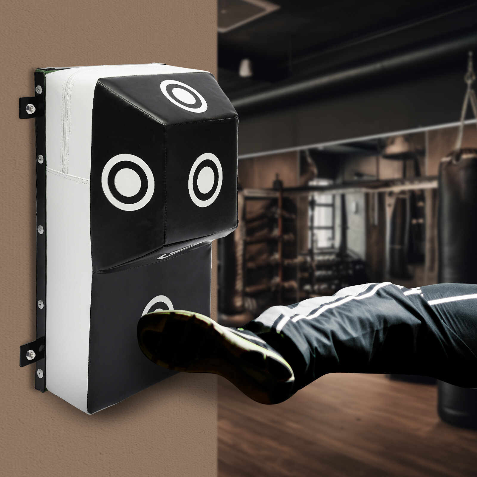 Wall Mount Uppercut Boxing Heavy Bag Square Boxing MMA Training Punching Target