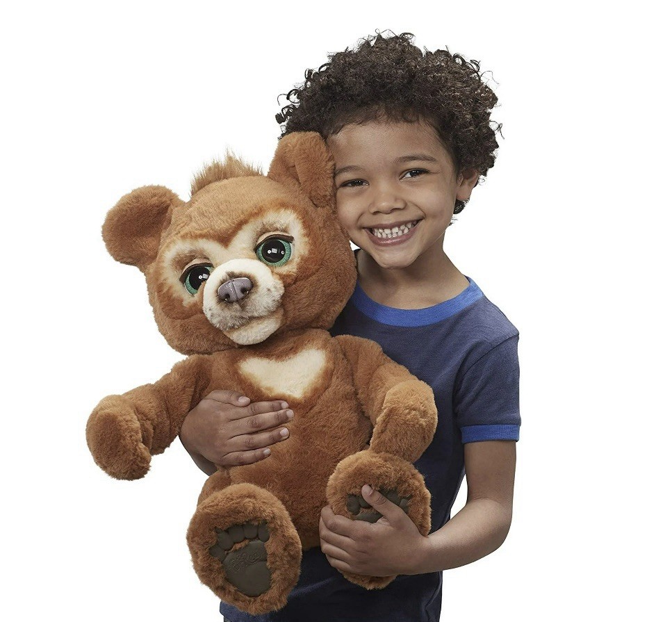 FurReal Friend Cubby The Curious Bear Interactive Animatronic Talking Plush Toy