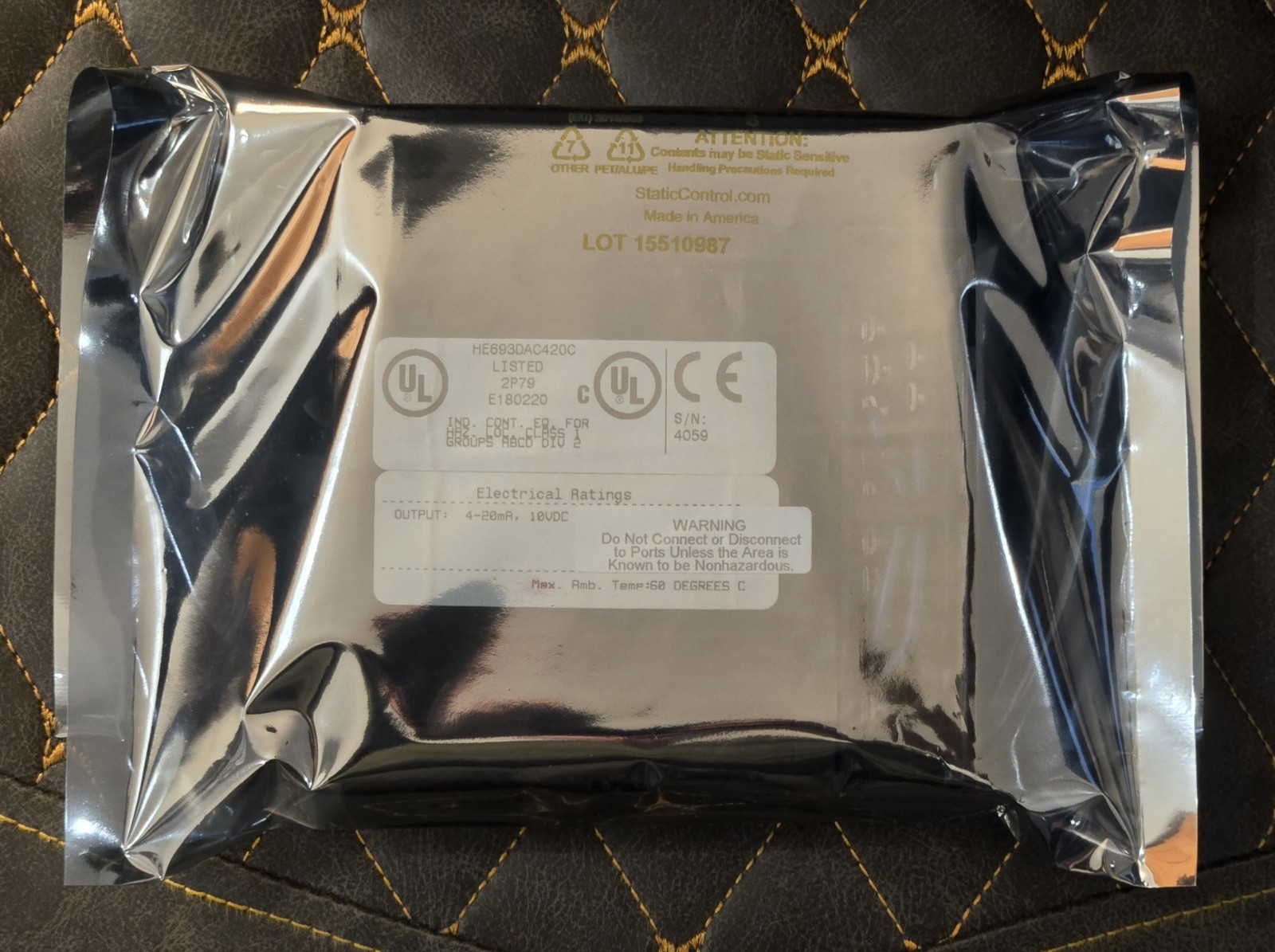 Horner Electric | 4 CHANNEL ANALOG INPUT MODULE | HE693DAC420C | 90-30 SERIES 