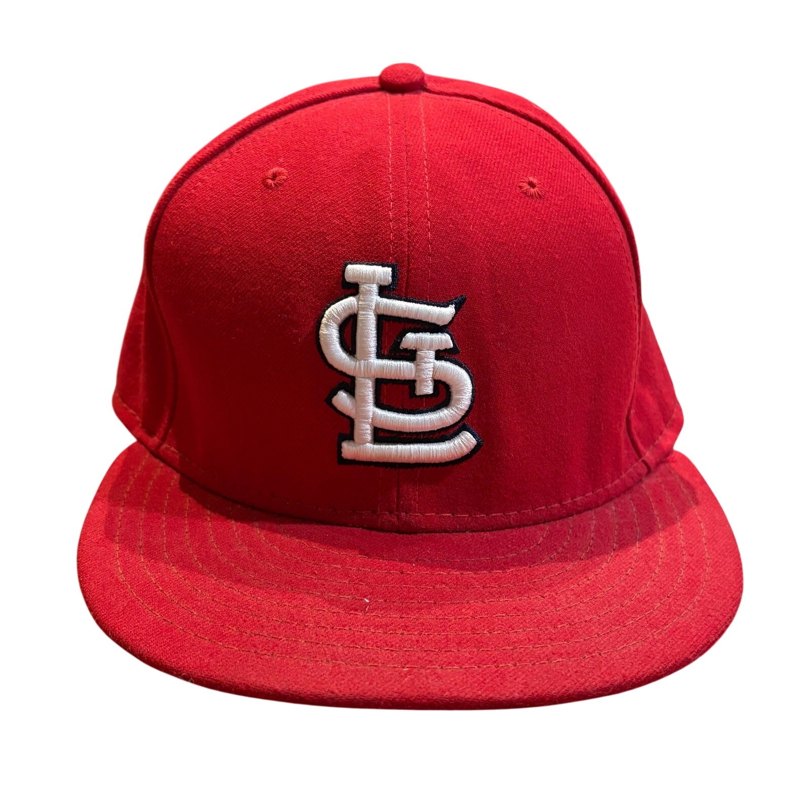 St. Louis Cardinals New Era 59Fifty Red Fitted Hat Cap Size 7 1/2 MLB Baseball