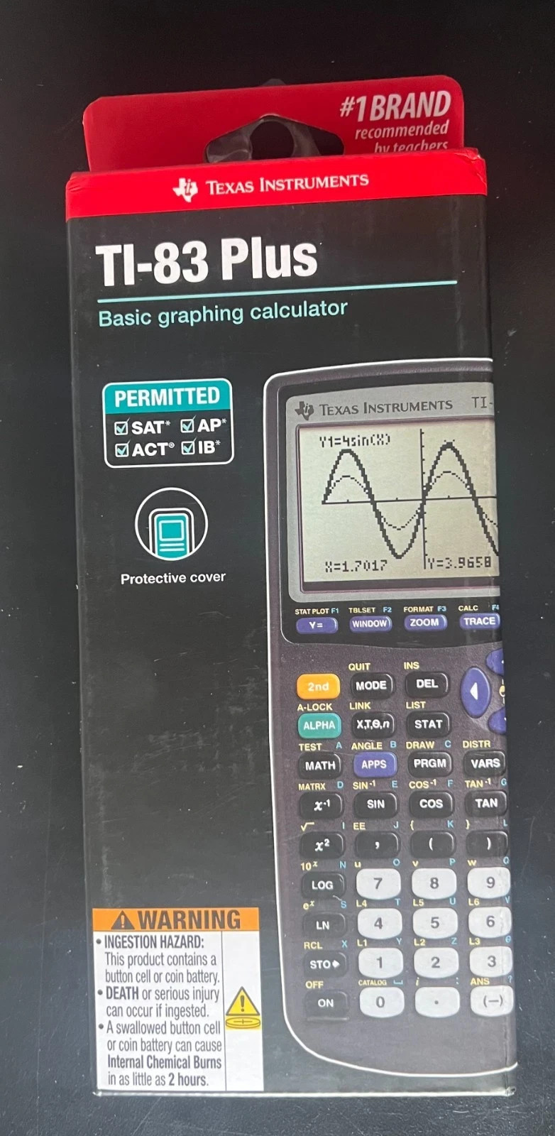 Texas Instruments TI-83 Plus Graphing Calculator New
