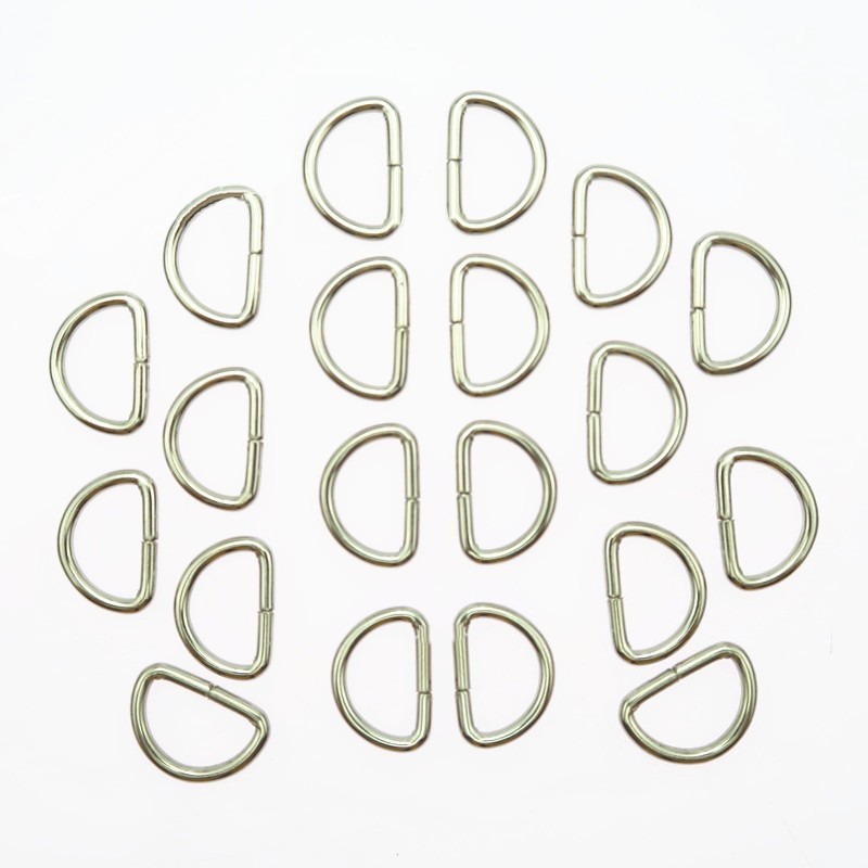 High Quality D Buckles Loop Ring Multi-size Strong Sturdy Good Load-bearing