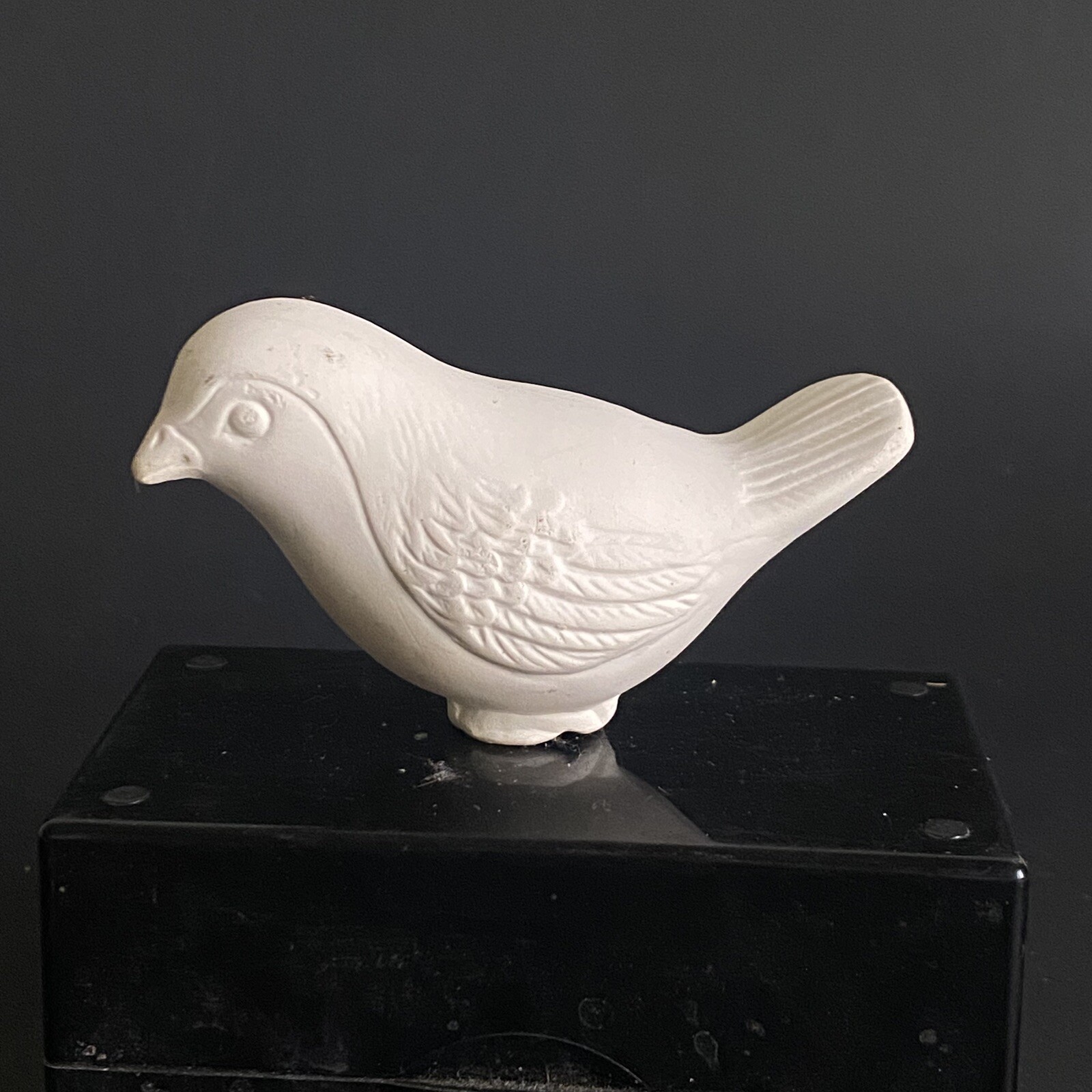 Ceramic Bisque Small Bird Figurine Unfinished Ready To Paint DIY