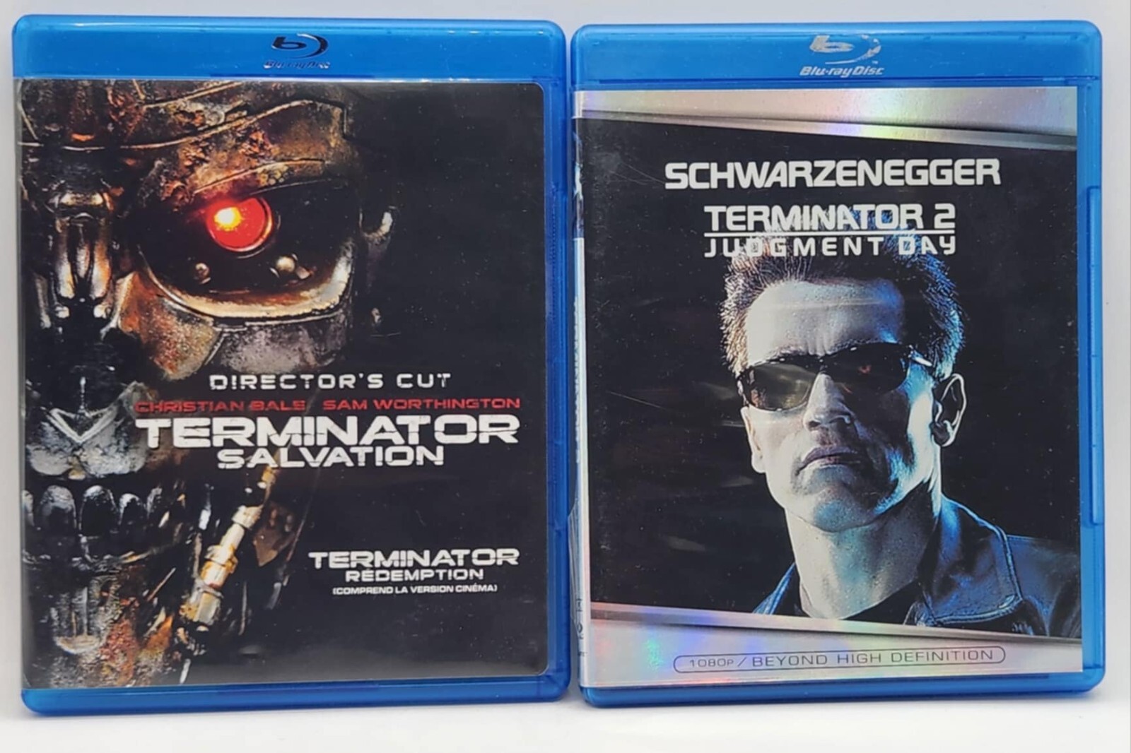 Lot of 2 Terminator Salvation [Director S Cut] And Terminator 2 Judgment Day