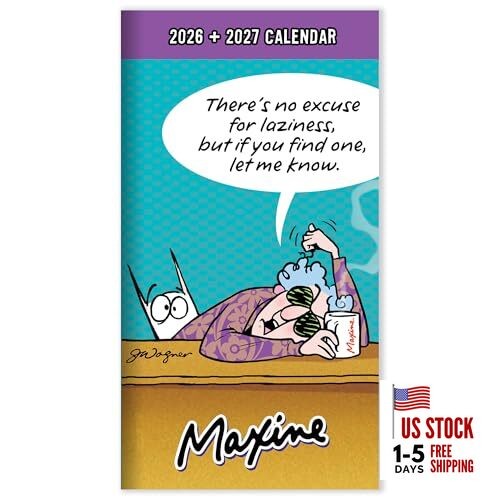  2026-2027 Small Monthly Pocket Planner with 2 Small Planner (2026-2027) Maxine
