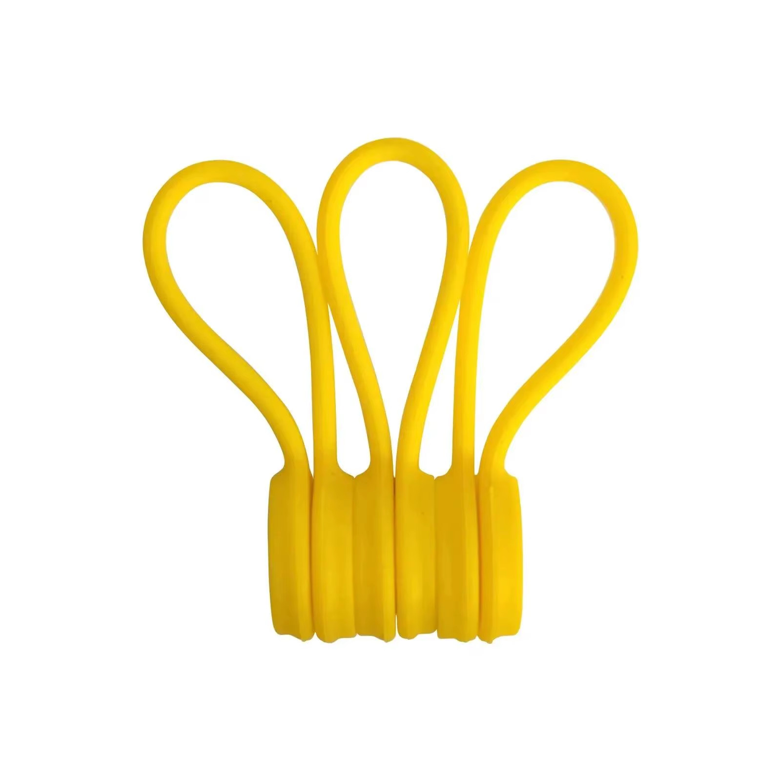 3/10Pcs Silicone Ties Magnetic Cable Tie Reusable Wire Organizer Clips for Bundl