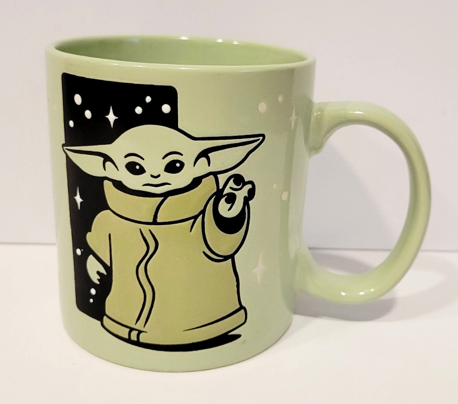 Star Wars Mandalorian The Child Star Wars Wax Resist Ceramic Mug 20 oz.