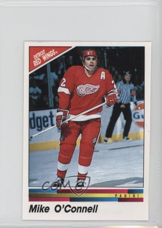 1990-91 Panini Album Stickers Mike O'Connell #215 0o9