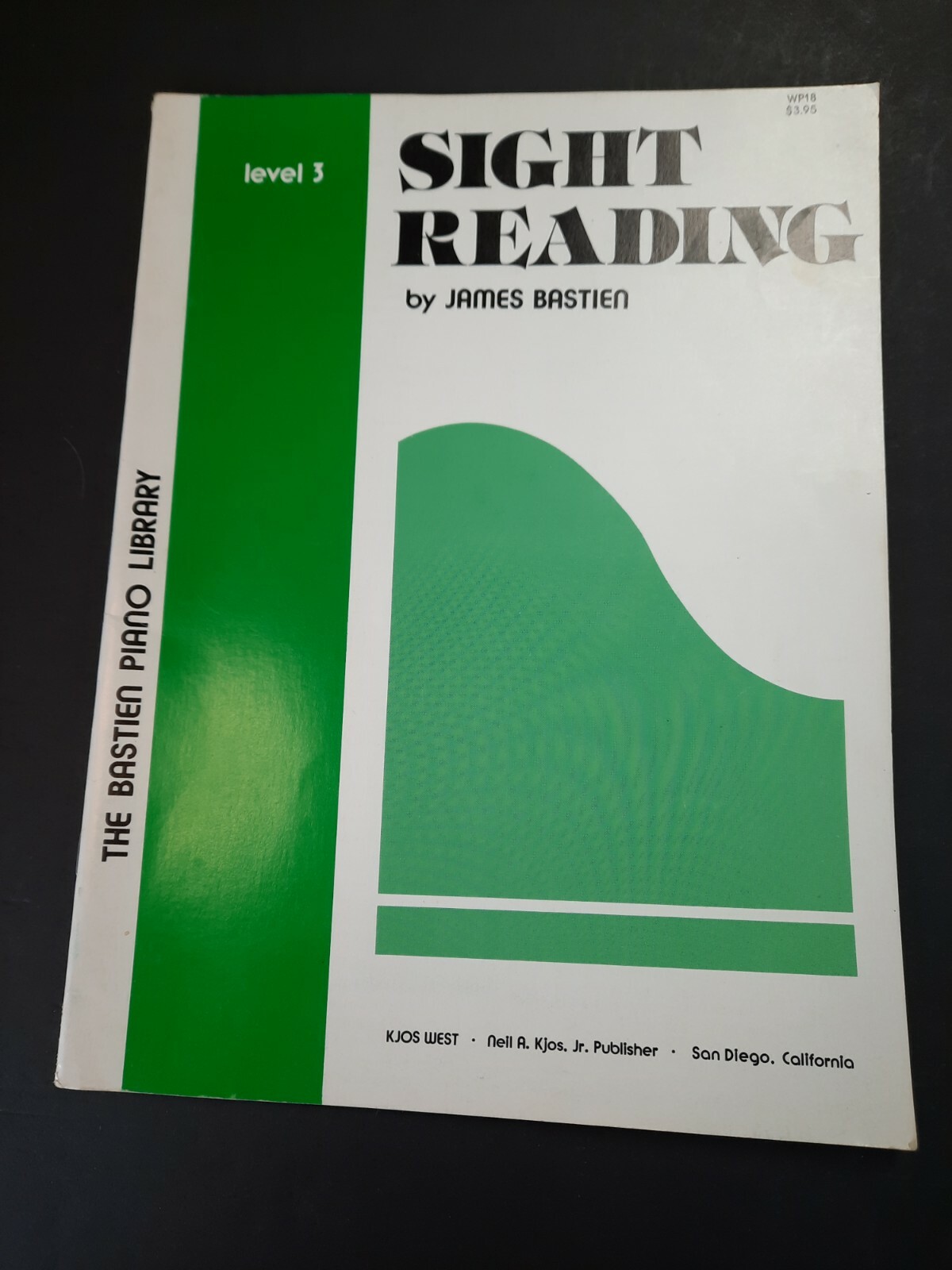 Sight Reading Piano Sheet Music James Bastien Library level 3 WP18 1976