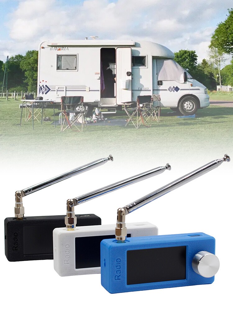 0.5-108mhz Portable Radio 1.9" IPS Pocket FM/AM Radio All Band Radio Receiver