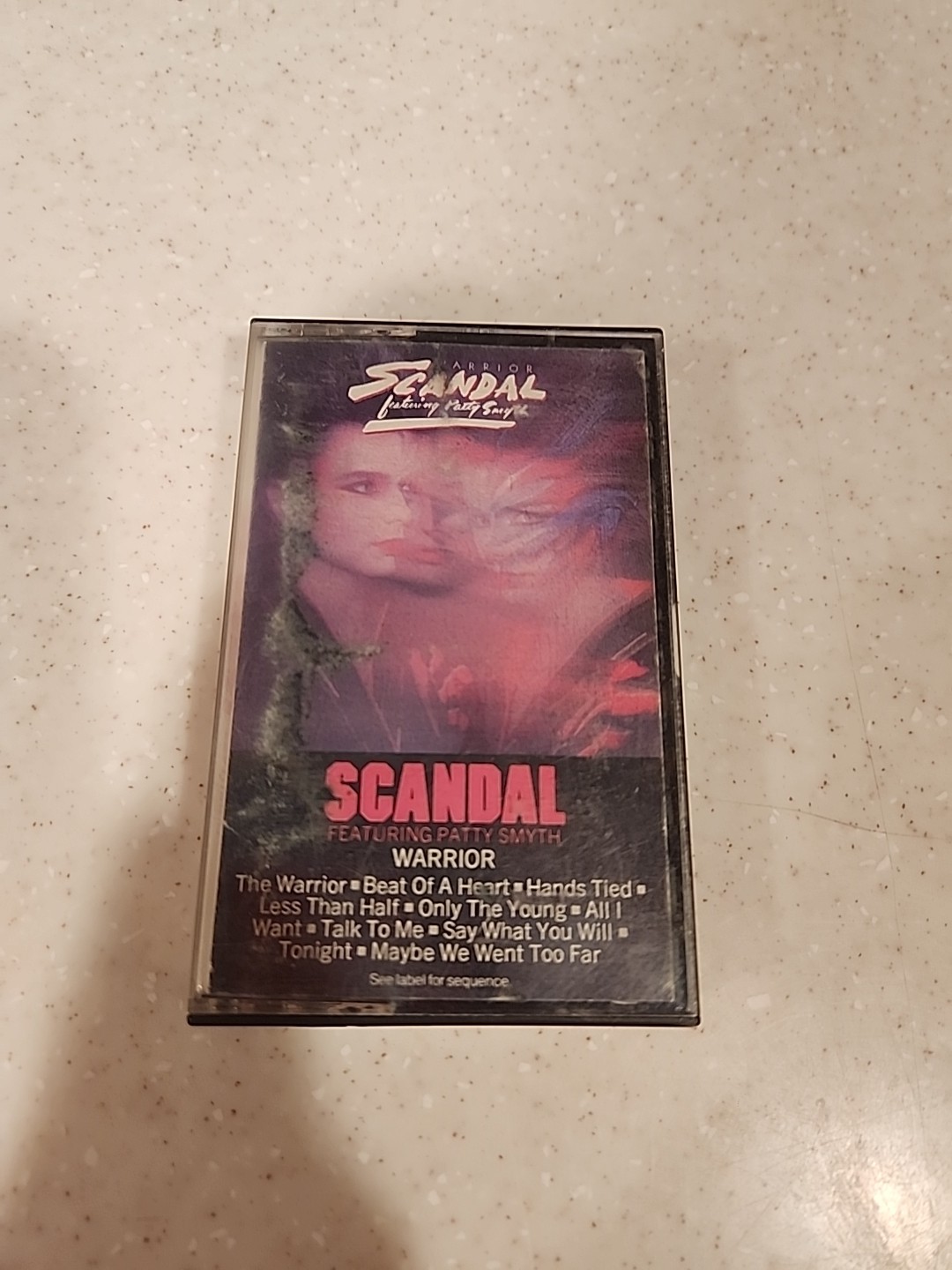 The Warrior by Scandal (Cassette, Columbia)