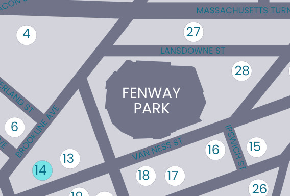 Fenway Park Parking Pass at Van Ness Garage Weekend/Weeknight exp. Dec 31