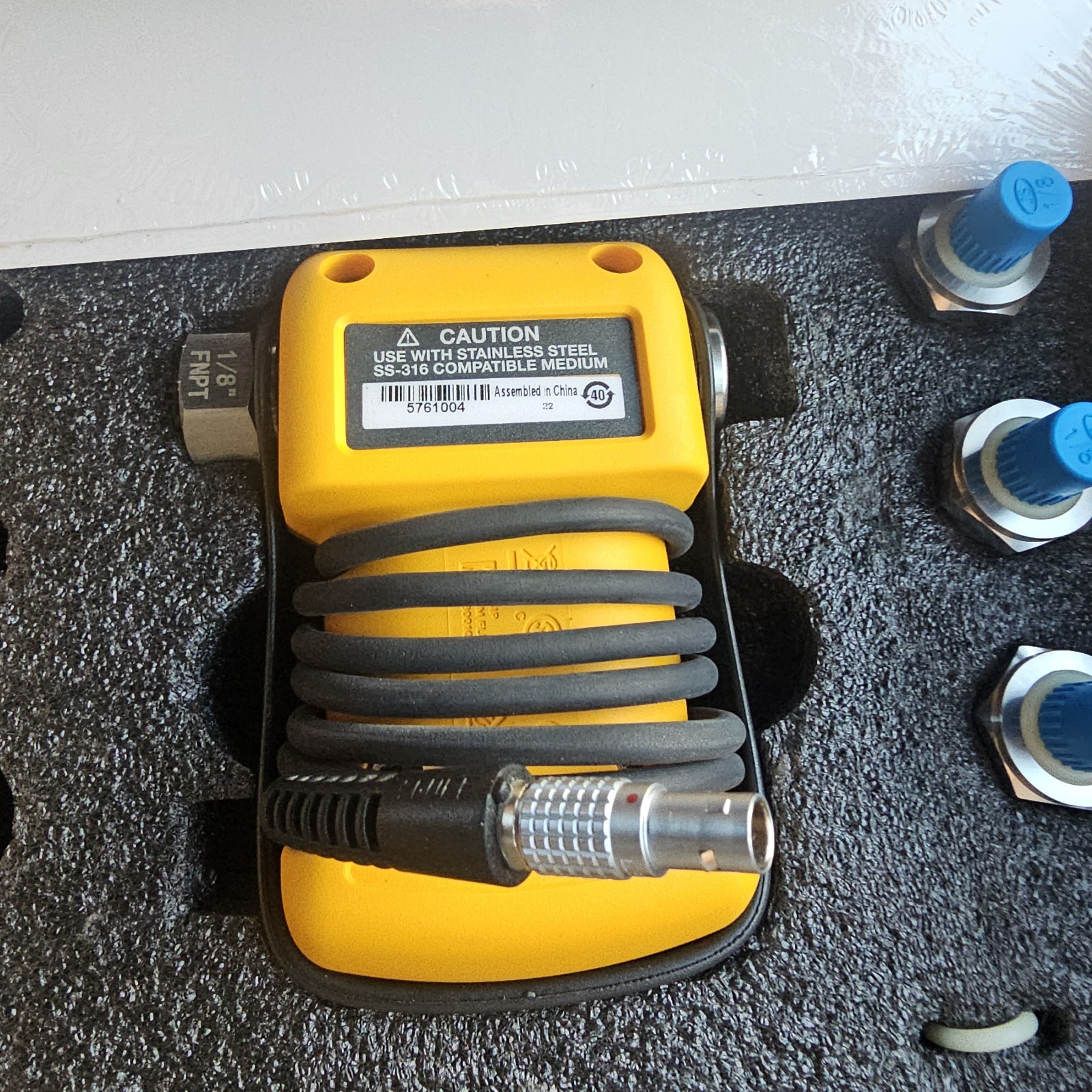 Fluke 750R27 Pressure Module Range 300 PSIG 2000 kPa 20bar