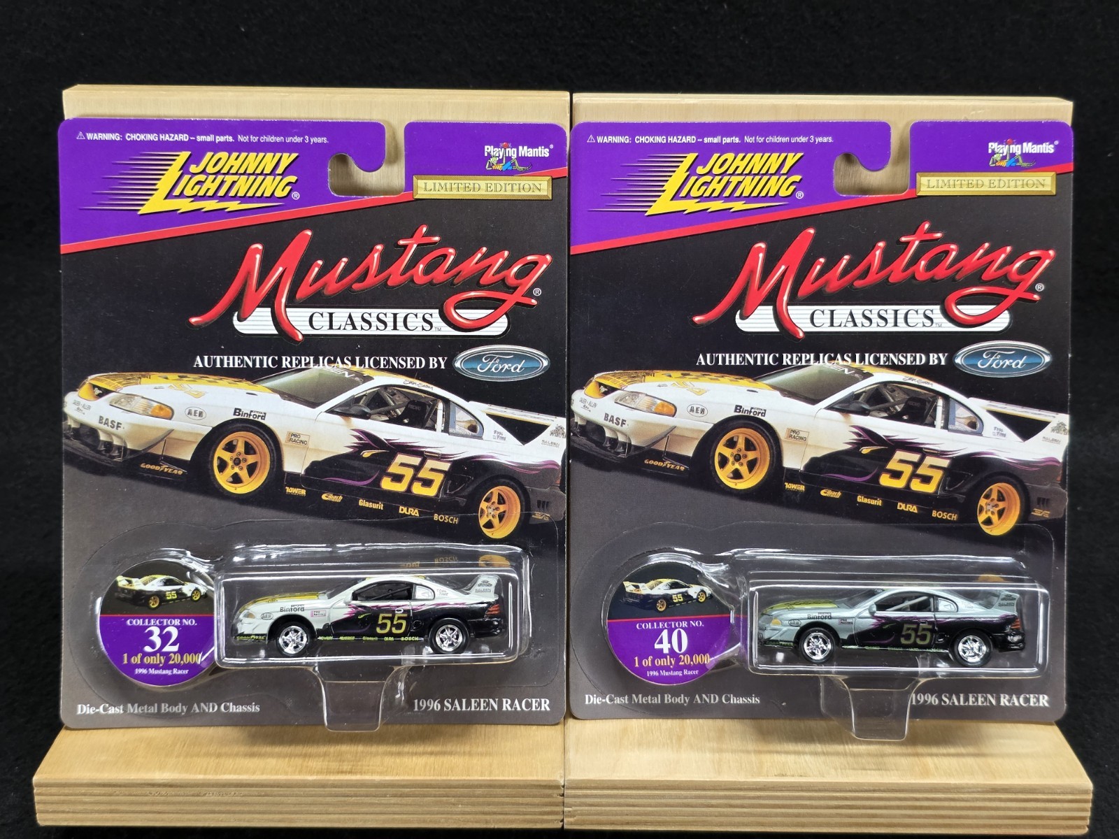 Johnny Lightning Mustang Classics 1996 Saleen Racer Color Variation Lot