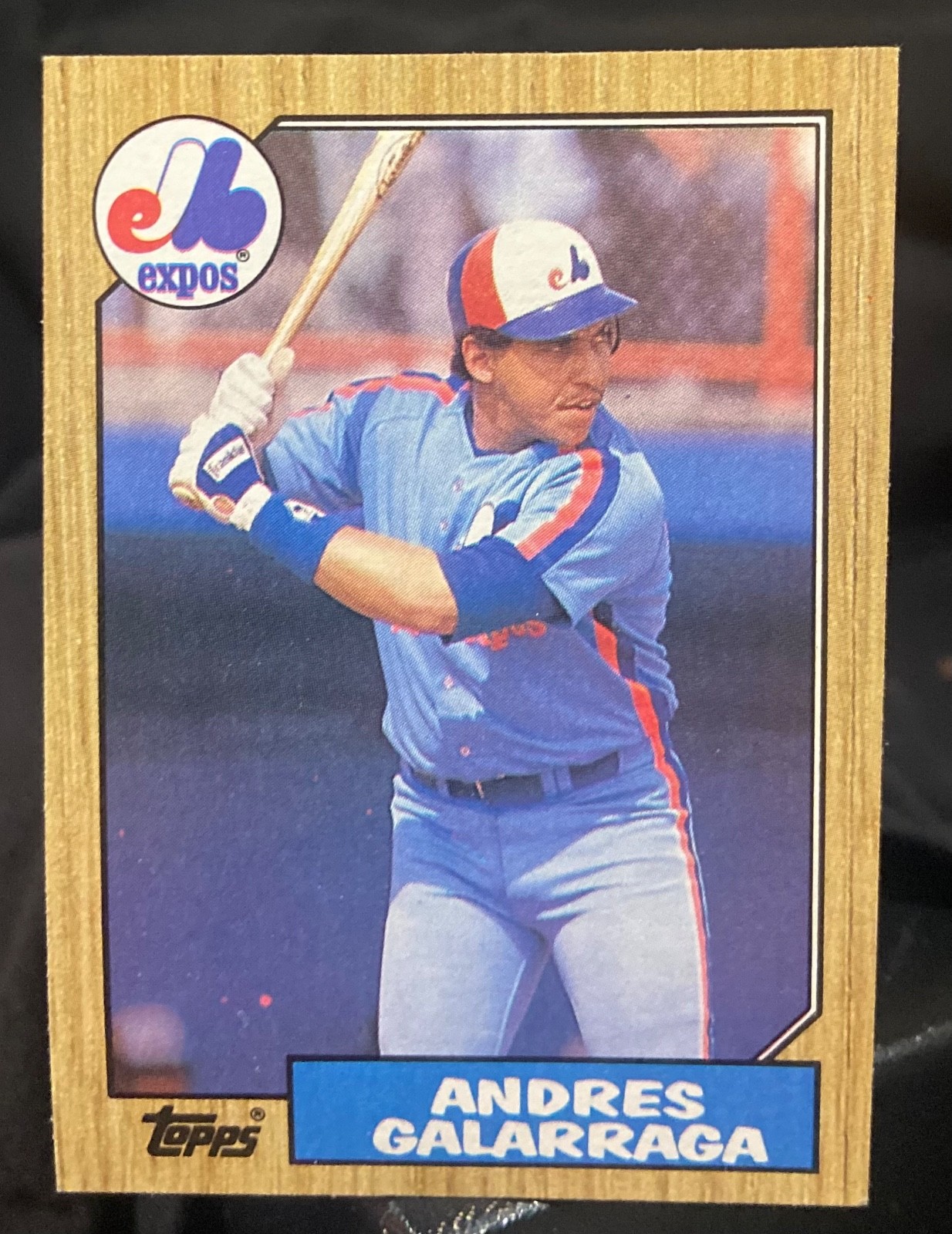 Lot 1987 Topps - Andres Galarraga #272
