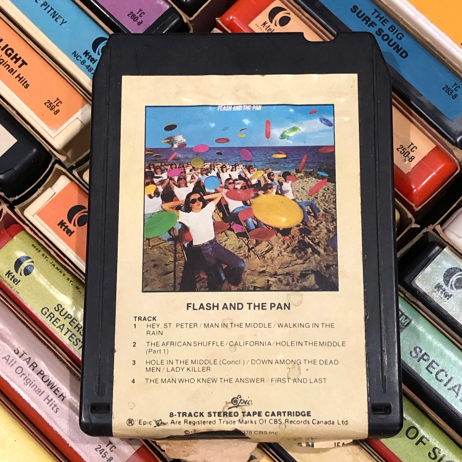 Flash and the Pan 1979, 8 Track Tape CANADA