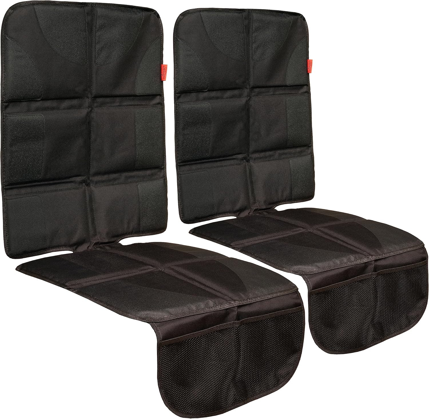 Lusso Gear Car Seat Cover & Protector - 2-Pack Waterproof Non-Slip Protector - M
