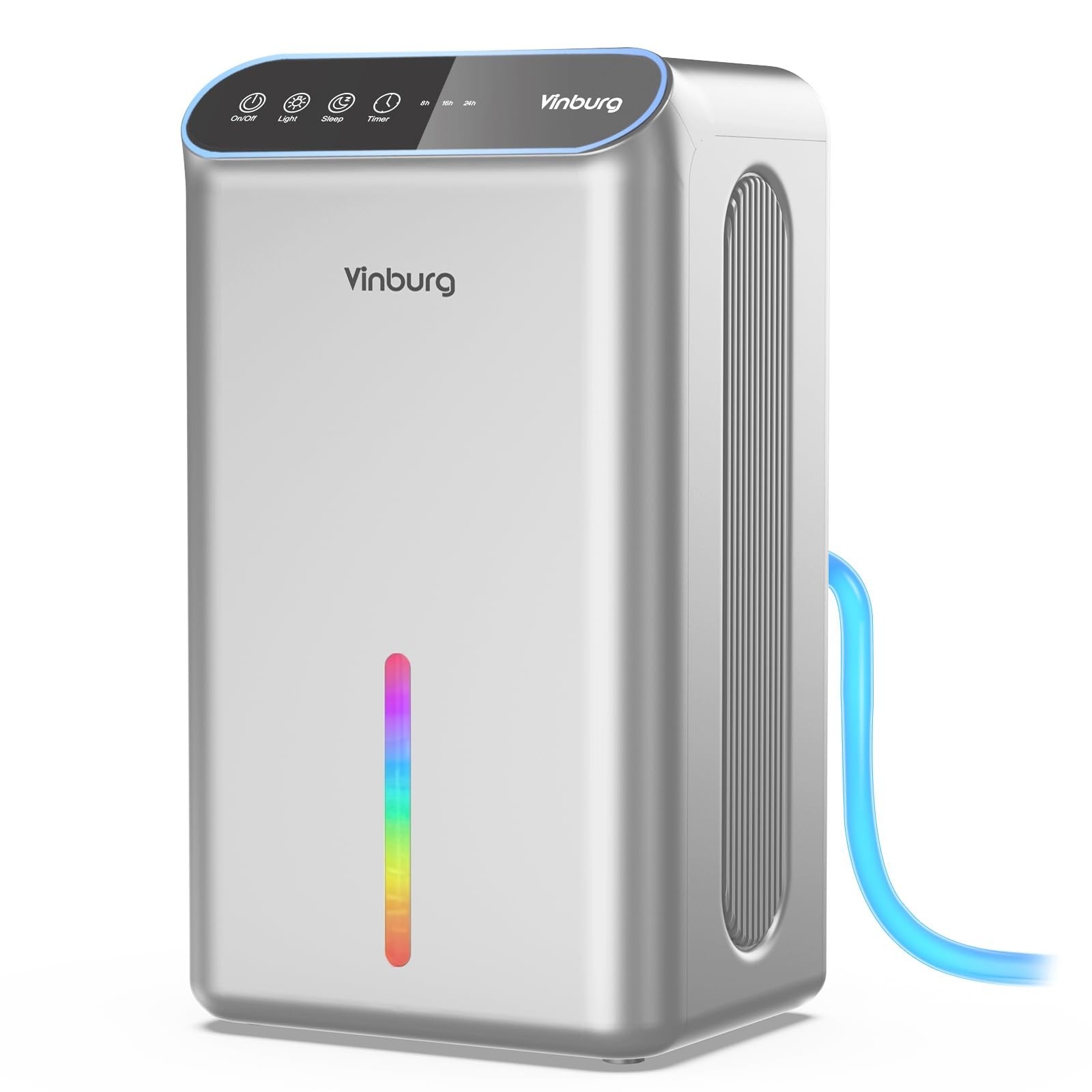 Dehumidifiers for Home (85 OZ Water Tank, 800 sq.ft) Quiet Small Dehumidifier...