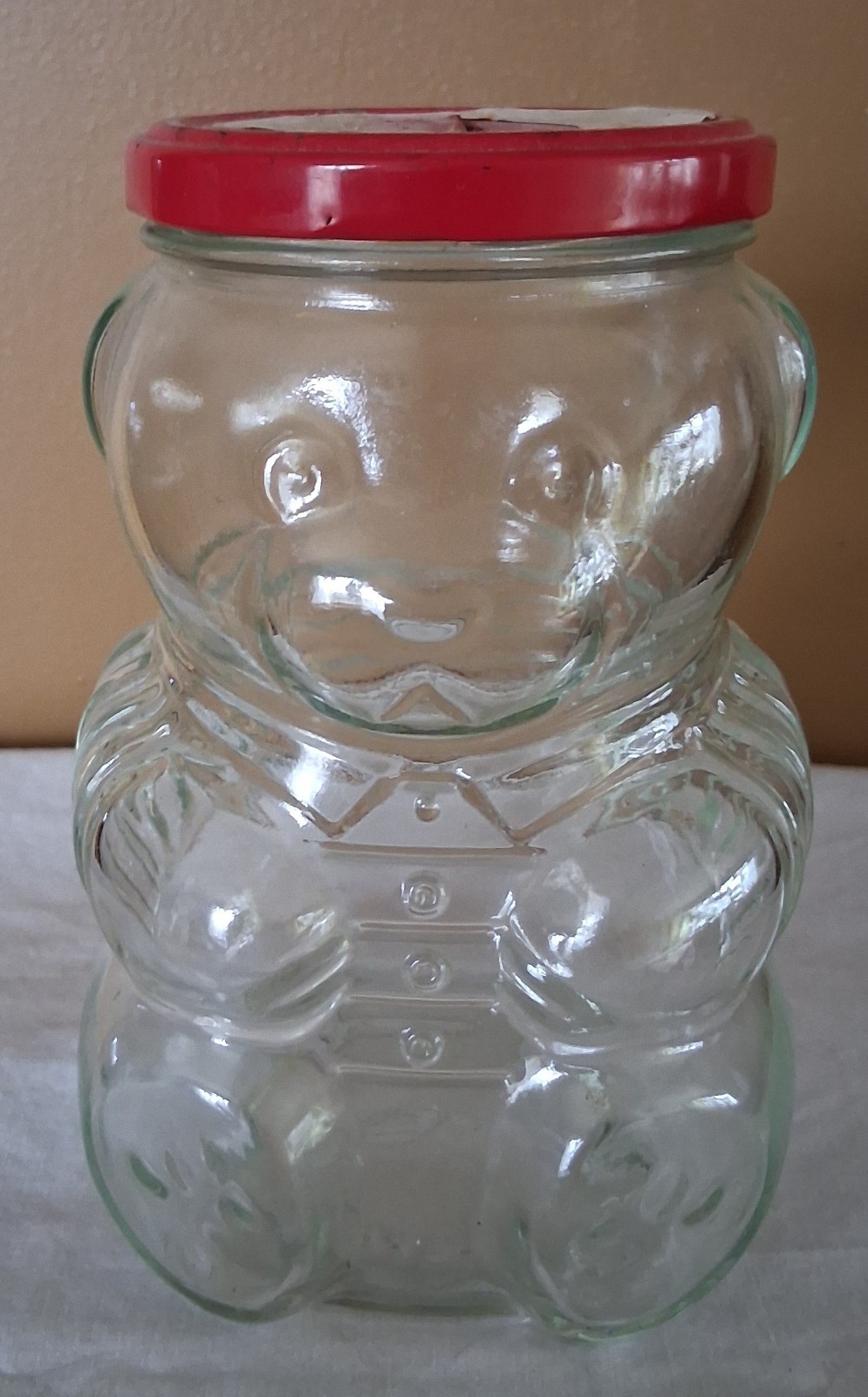 Vintage Kraft Honey Jelly Jar Bank 1988