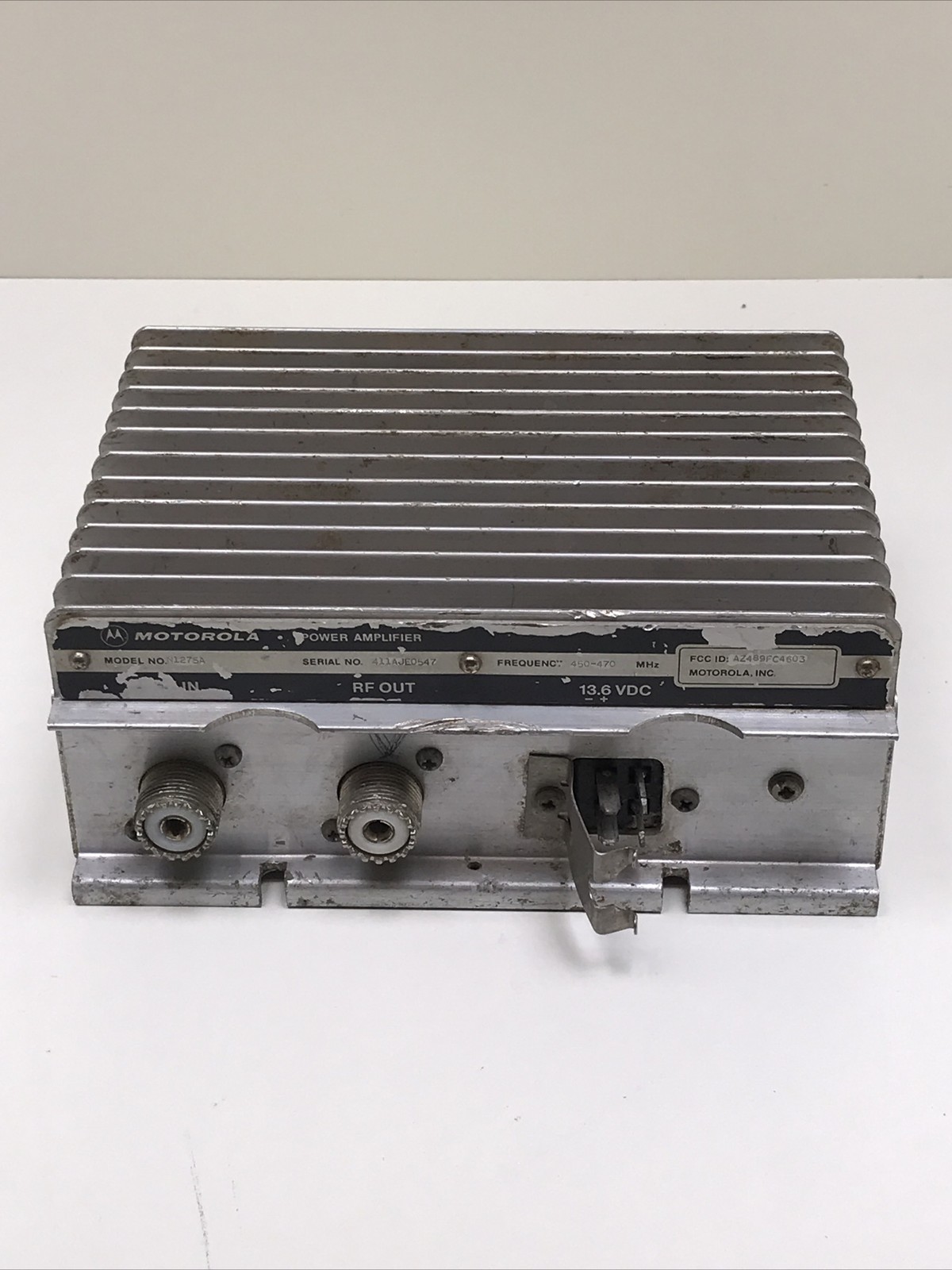 MOTOROLA N1275A CONVERTACOM AMPLIFIER AMP UHF 450-470 MHZ