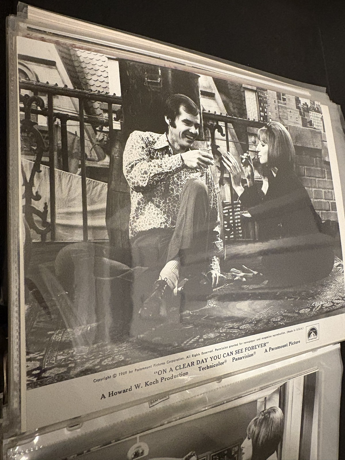 Vintage Barbra Streisand Bob Newhart On a Clear Day Movie Still Excellent