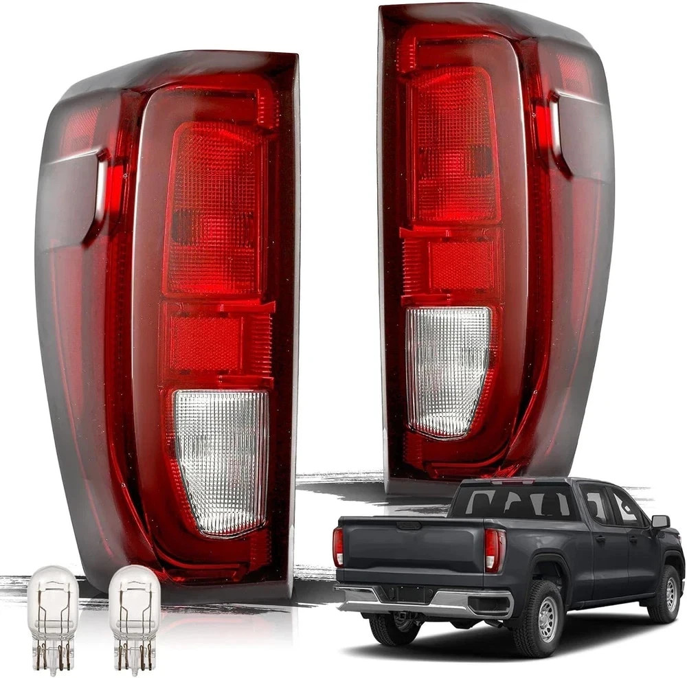 Halogen Type Tail Light Assembly for 2019-2024 GMC Sierra 1500 2500HD 3500