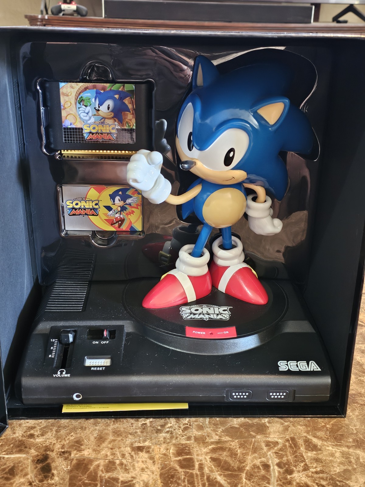 Sonic Mania: Collector's Edition (Sega, 2017) Statue Figurine With Extras In Box