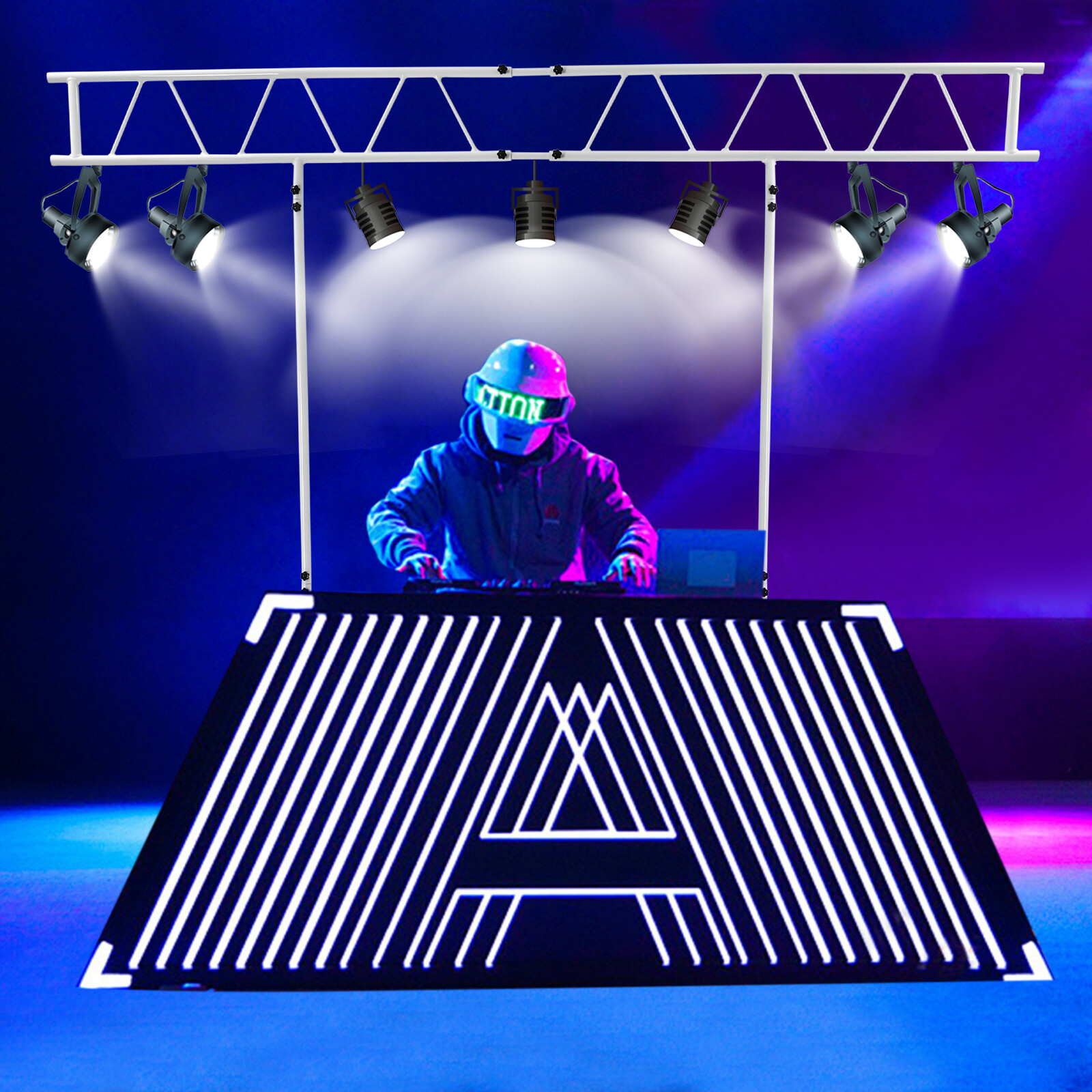 Aluminum Light Stand Lighting Bar Support DJ Light Stand DJ Lighting Bar Fixture