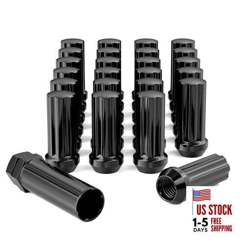 14mmx2.0 Wheel Lug Nuts, 24pcs+1pcs M14x2 24pcs-2003-2014 F150/Expedition