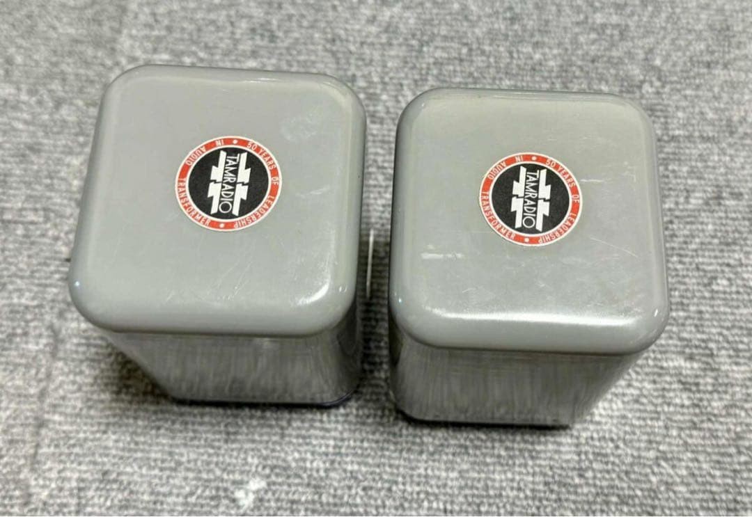 Tamura F-485 Output Transformer Pair Used Tested Working Condition