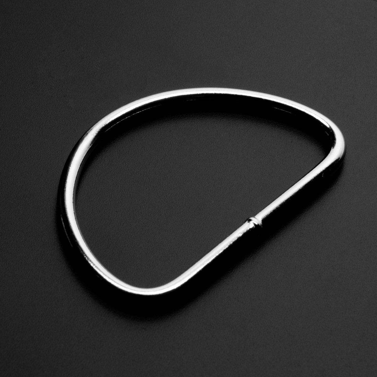 Country Brook Design® 2 Inch Nickel Plated Welded Lite D-Rings, 10 Pack