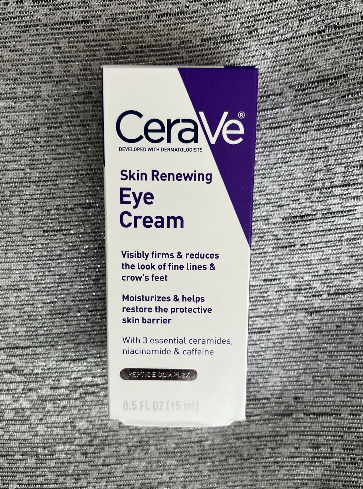 Cerave Skin Renewing Eye Cream 0.5 oz Anti-Aging Fresh New Stock
