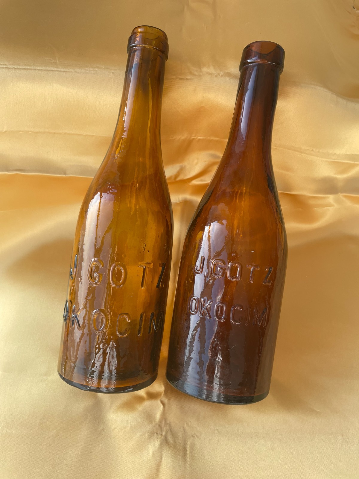 Antique Beer Bottles OKOCIM 1900-1920 – Ancient Set  Polish Brewery Rare Old