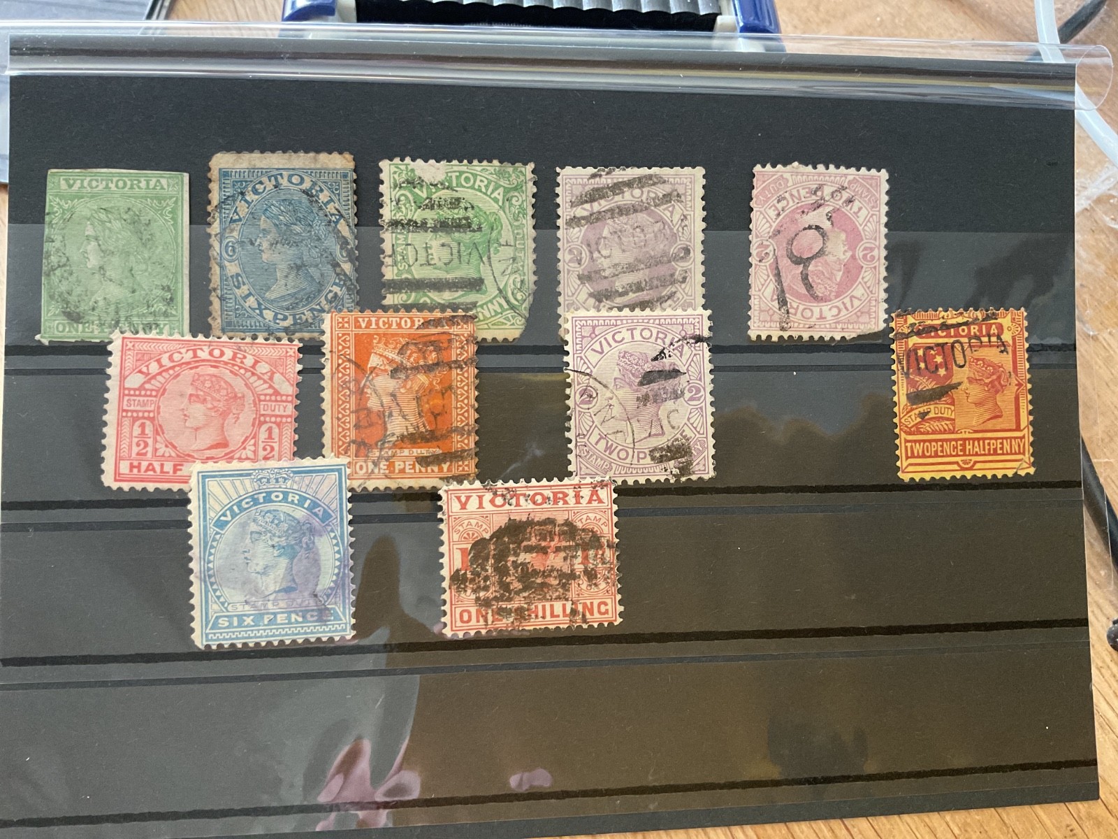 Australia Victoria used stamps   B3535