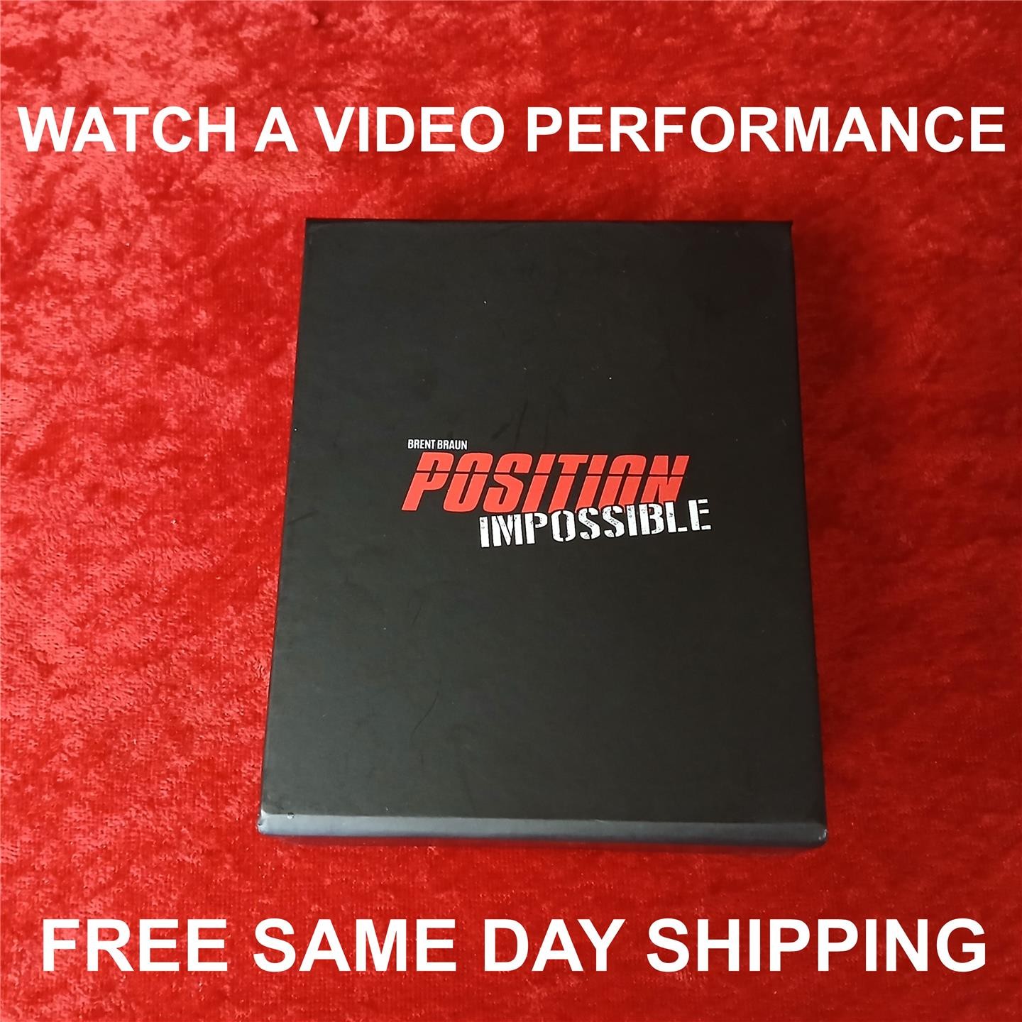 POSITION IMPOSSIBLE BY BRENT BRAUN AMAZING CARD TRICK WATCH A VIDEO OF THIS HERE