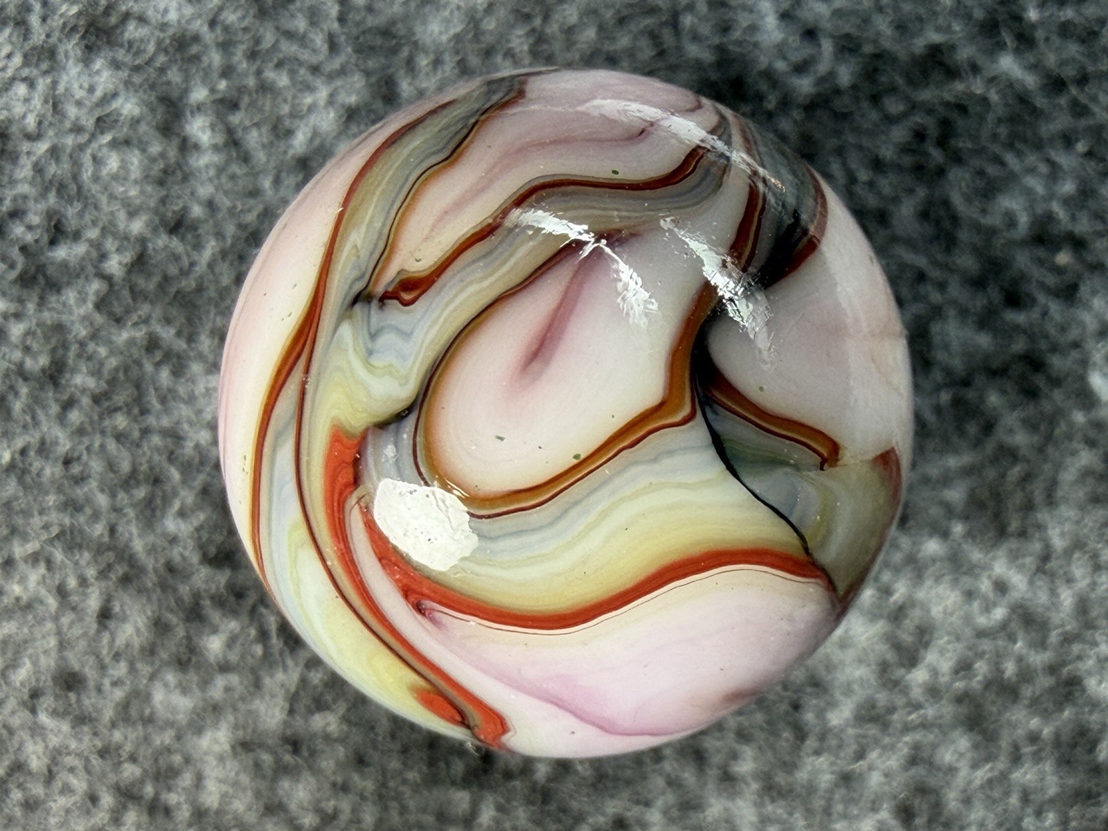 JABO RDR Magenta And Oxblood Swirl. .760