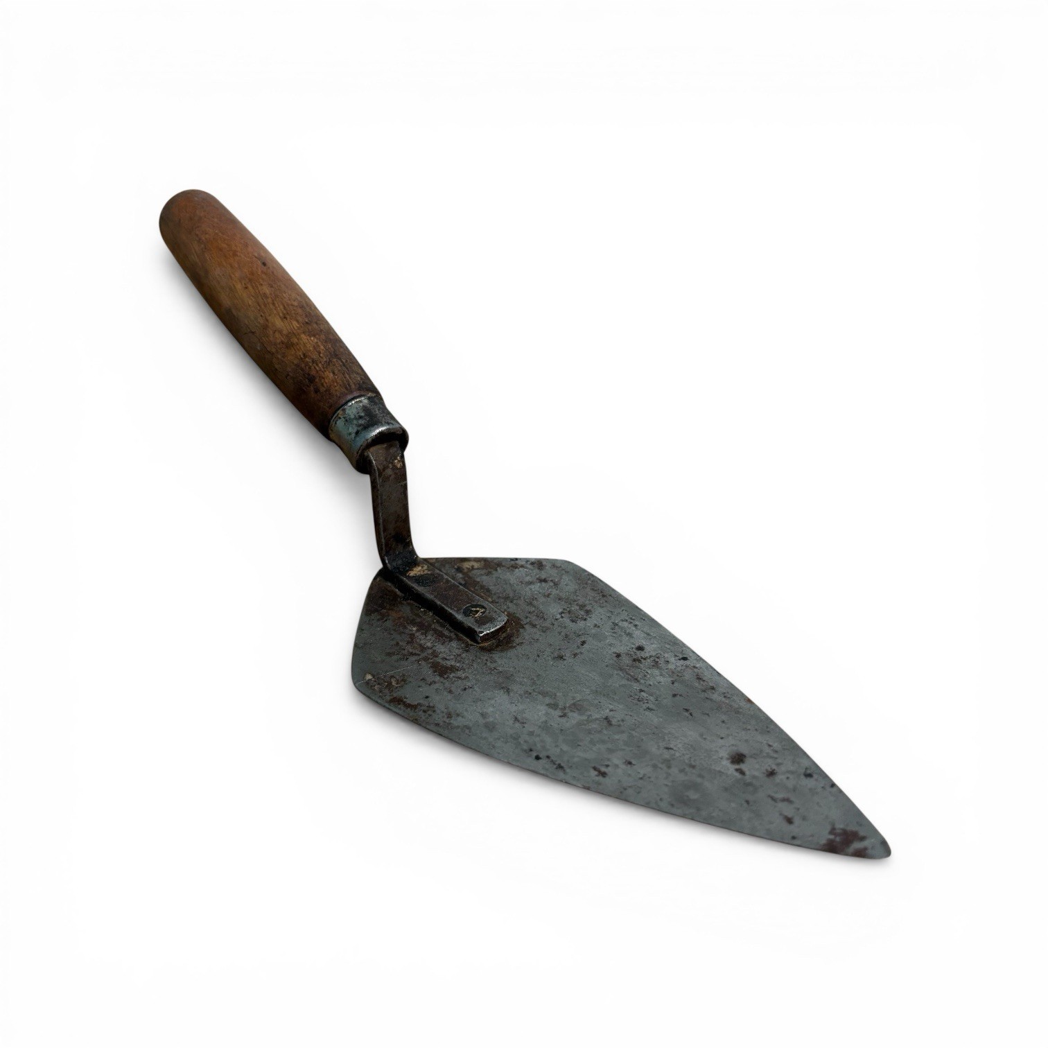 Antique Primitive Masonry Trowel Wood Handle Quality Build Patina Rustic Farm