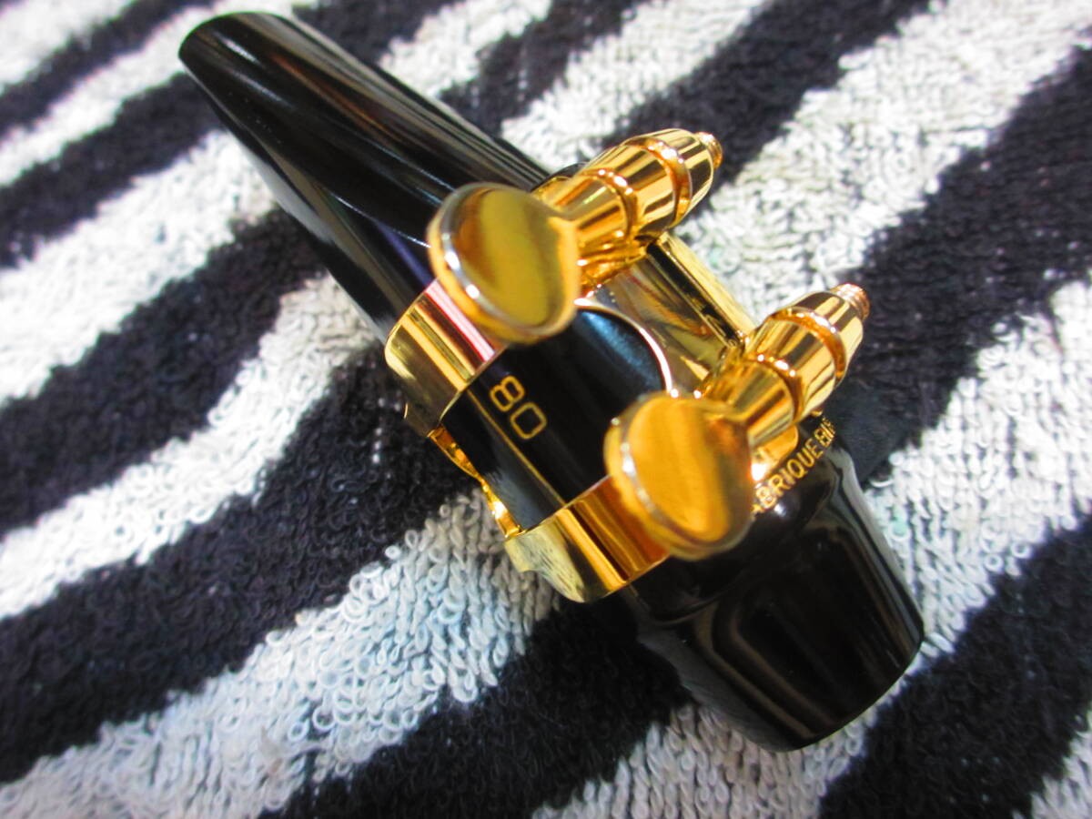 Selmer Soprano Saxophone Mouthpiece S80C CJ Custom + Harrison Ligature SGP