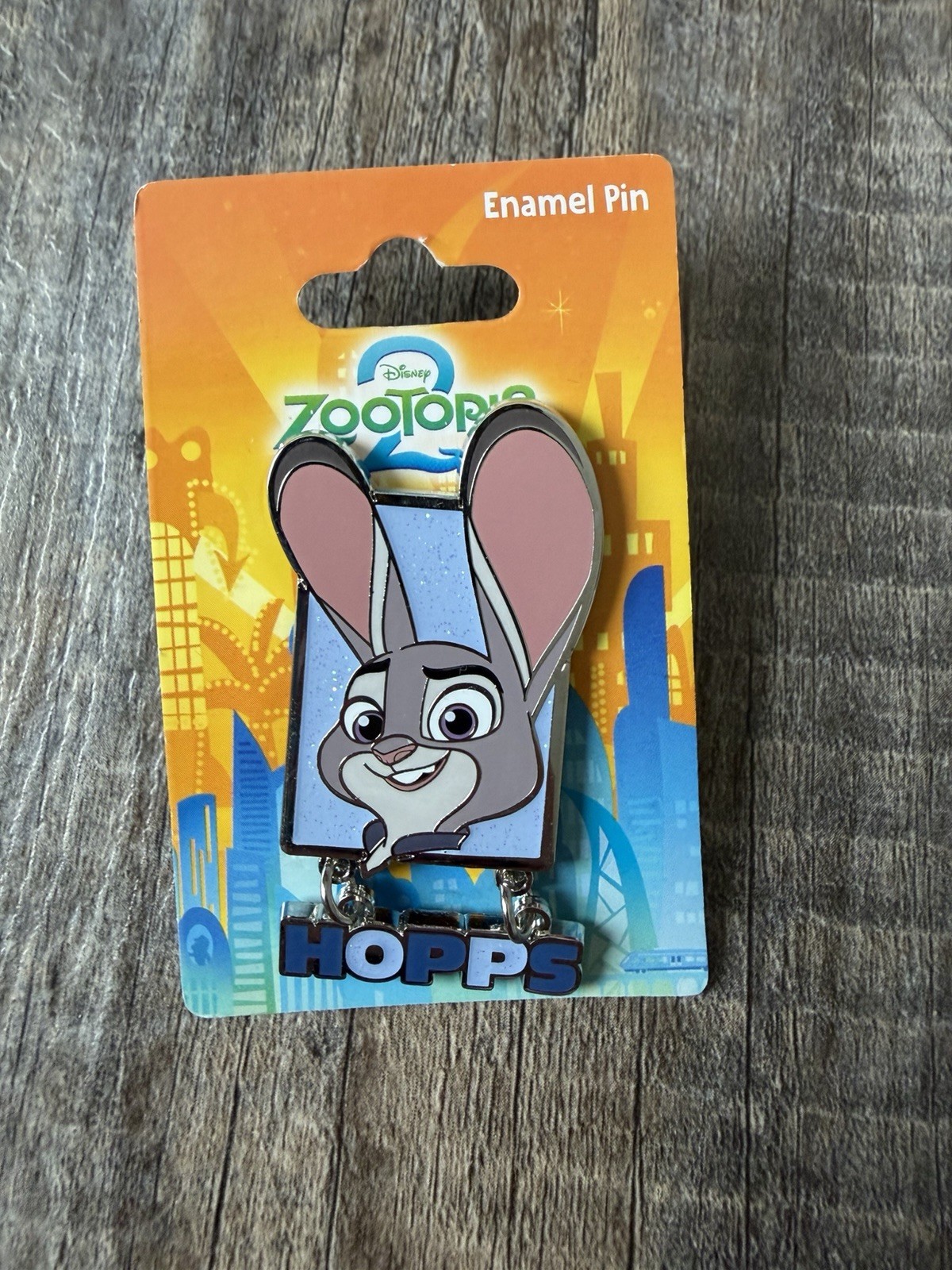 NEW 2026 BoxLunch Disney Zootopia 2 Judy Dangle Metal Enamel Pin