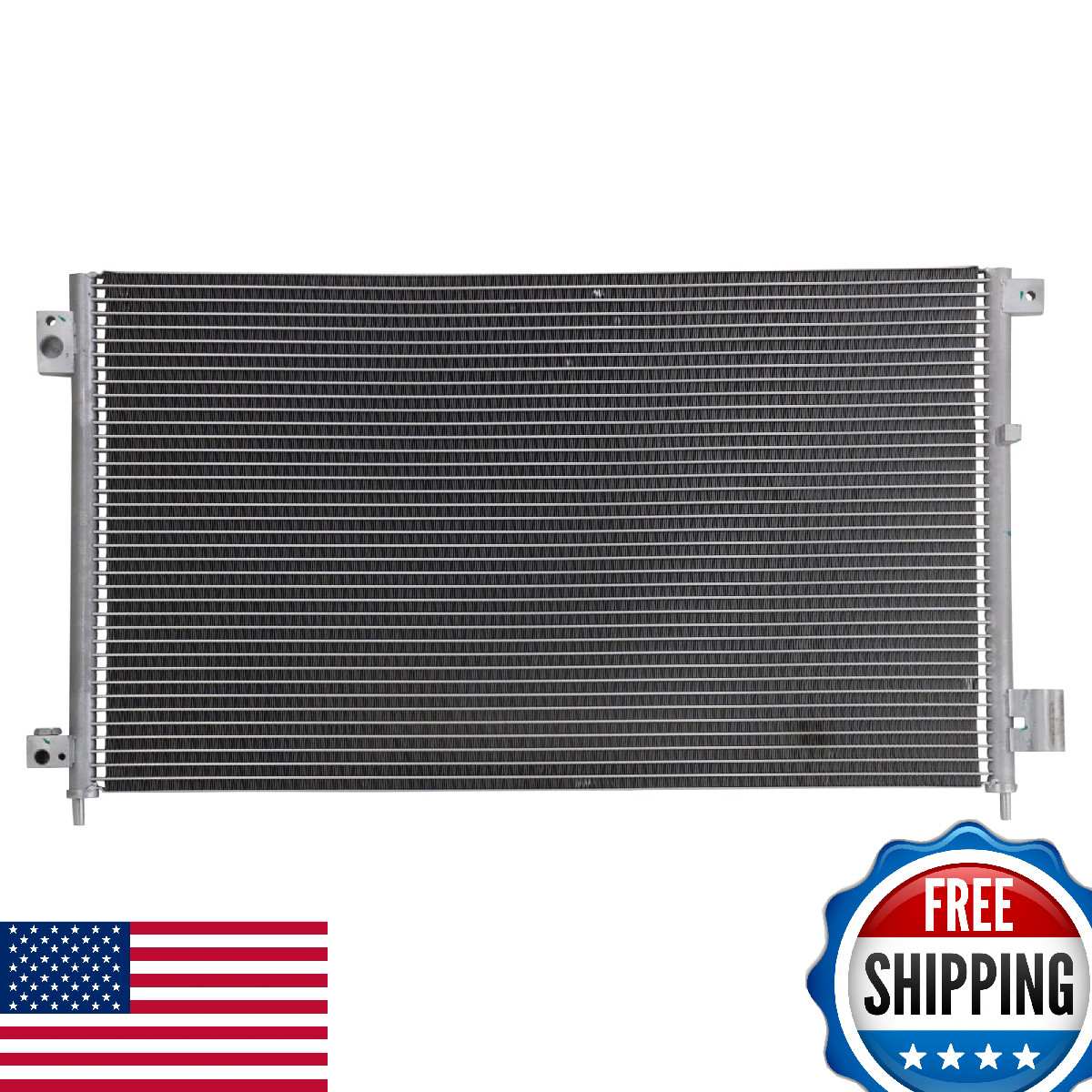 TRQ Air Conditioning A/C Condenser Compatible with 2005-2007 Honda Accord