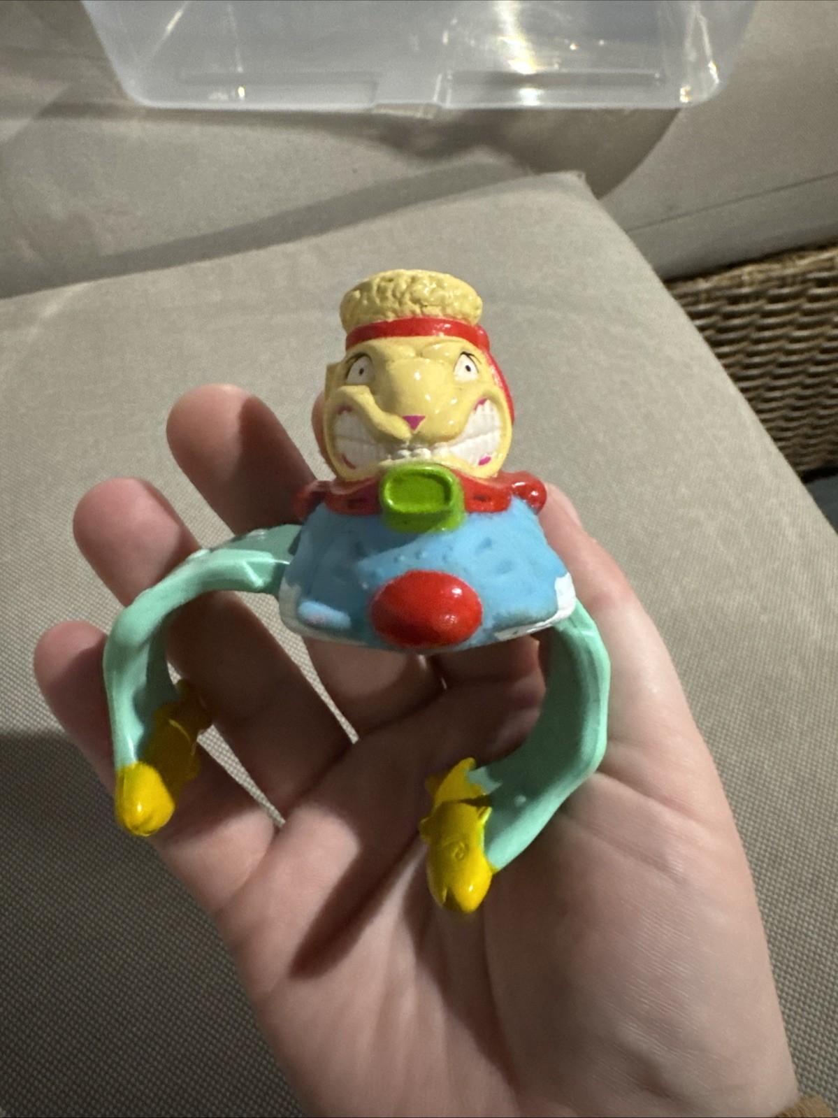 Vintage Burger King 1990 Kids Club Barnyard Commandos Wrist Cuff Bracelet